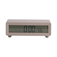 Budík Berlín LCD s nabíjačkou Karlsson KA6156WG, sivá